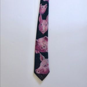 Ralph Marlin Harley Davidson "hogs" tie